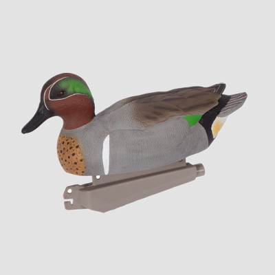仿真户外打猎诱饵动物绿翅膀公鸭打猎用品浮水鸭子塑料假鸭子1019