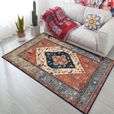 波斯米亚家用地毯客厅家居茶几大地毯长方形民族风地毯卧室地毯