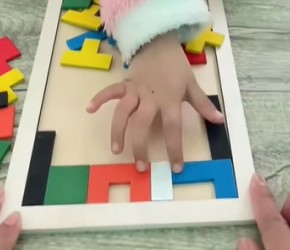 俄罗斯方块益智玩具，让孩子远离手机