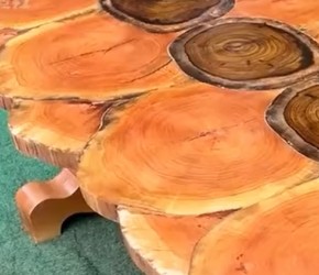 惊艳！看小伙如何将一堆木头变成精美且实用的实木家具