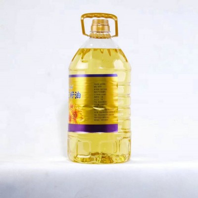 霖丰福葵花籽油5L纯正物理压榨工厂加工葵花籽油家用商用葵花籽油