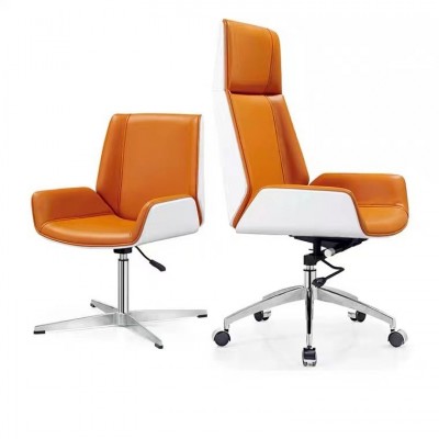 靠背老板椅欢乐颂办公椅现代简约北欧电脑椅家用书房椅职员会议椅